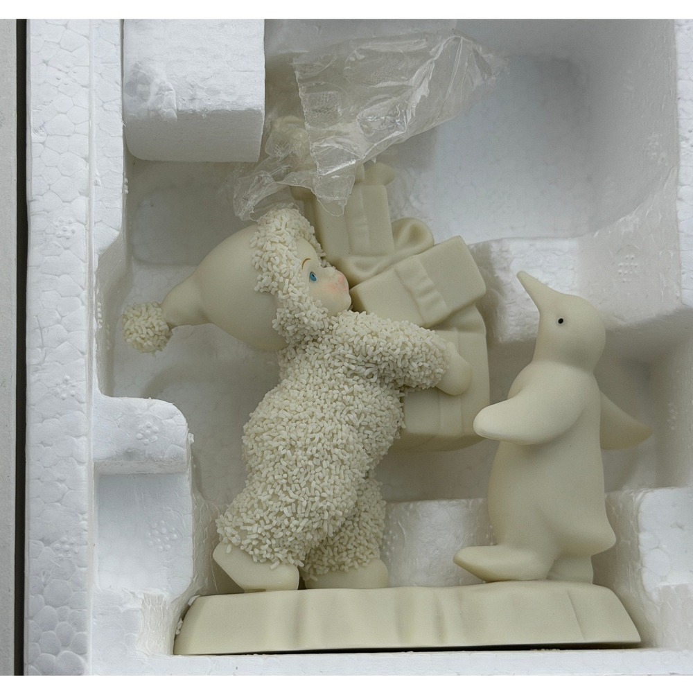Dept 56 Snowbabies-I Have Lots To Give, Figurine 56.05975, Penguin, New in Box
